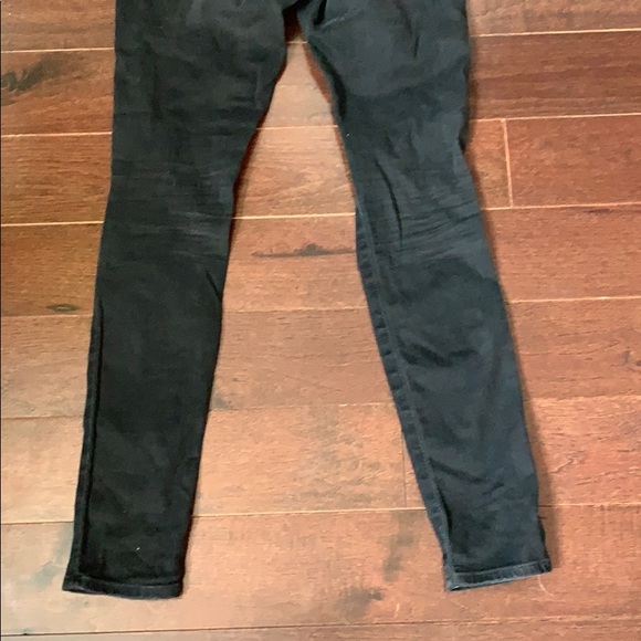 Black AG SUPER SKINNY LEGGING ANKLE SIZE 25R - Picture 8 of 8